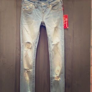 True Religion!! Low rise skinny!! ORIGINAL TAGS!!